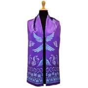 100% pure silk PEGASUS Ancient Greek Scarves Collection 