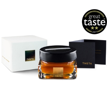 Miel pur grec infusé à la résine de mastic de Chios 130 g | Mélange de fleurs sauvages et de pin de Grèce pour le bien-être naturel et le soutien digestif