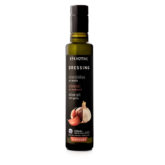 Olive Oil with Garlic 100ml Kyklopas