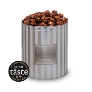 Chocolate Caramel Corn Tin