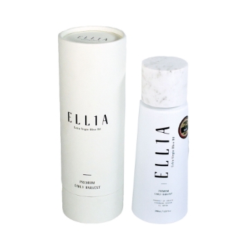 Huile d'olive extra vierge Ell1a Manaki récolte précoce – Huile d'olive extra vierge grecque de qualité supérieure à haute teneur en phénols, primée, flacon cadeau de luxe de 200 ml avec bouchon en marbre.