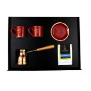Luxury Box Greek Christmas Ceramic Coffee Set