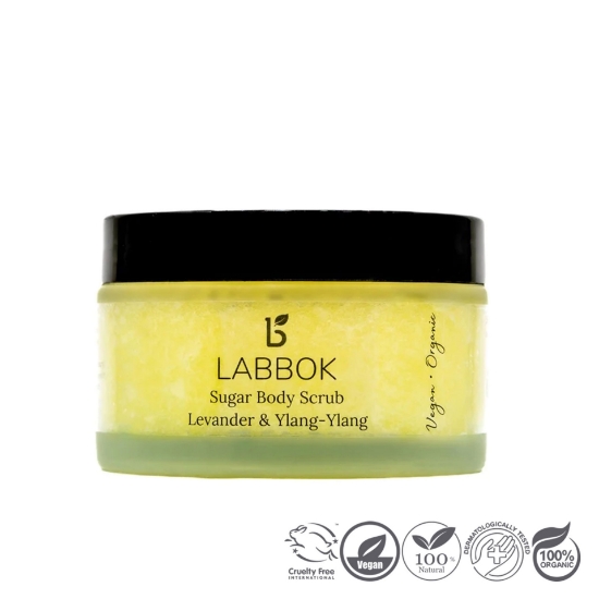 Labbok Sugar Body Scrub Levander and Ylang Ylang 200ml