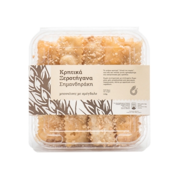 Simantiraki Cretan Xerotigana – Bouchées de pâtisserie au miel et aux amandes