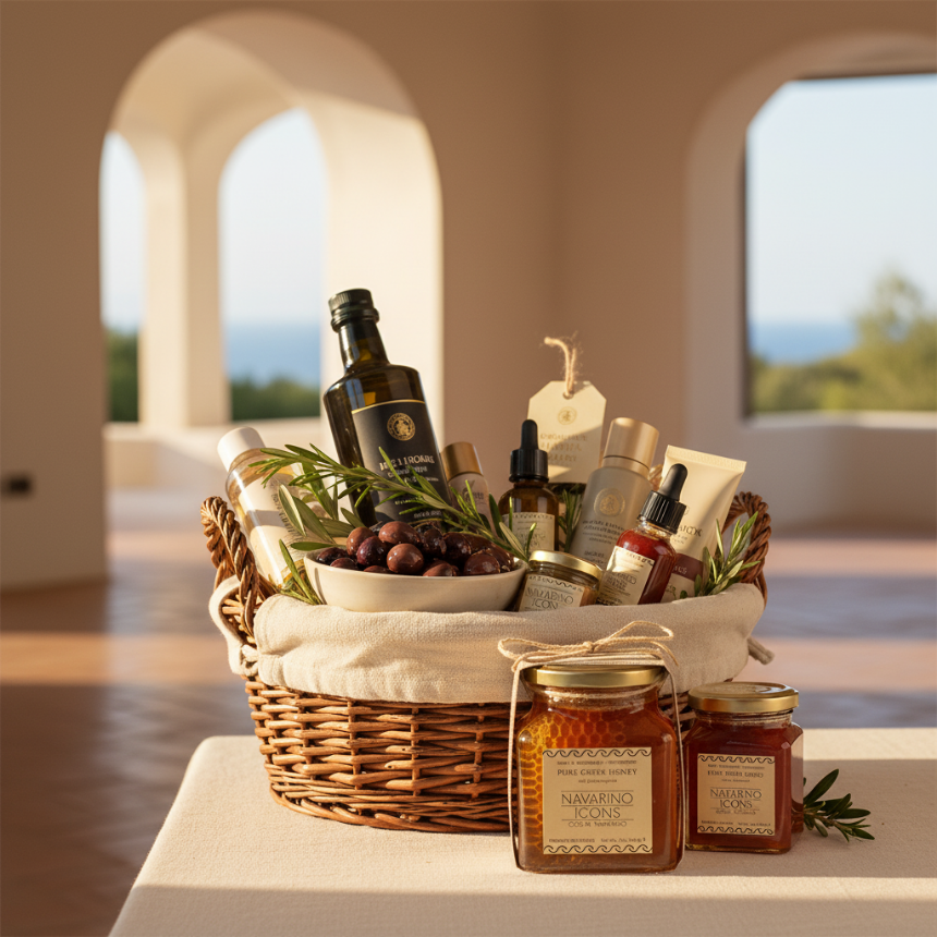 L'Art du Panier Garni de Luxe Méditerranéen: Un Rituel de Bien-être pour la 'Beauté de l'Intérieur'