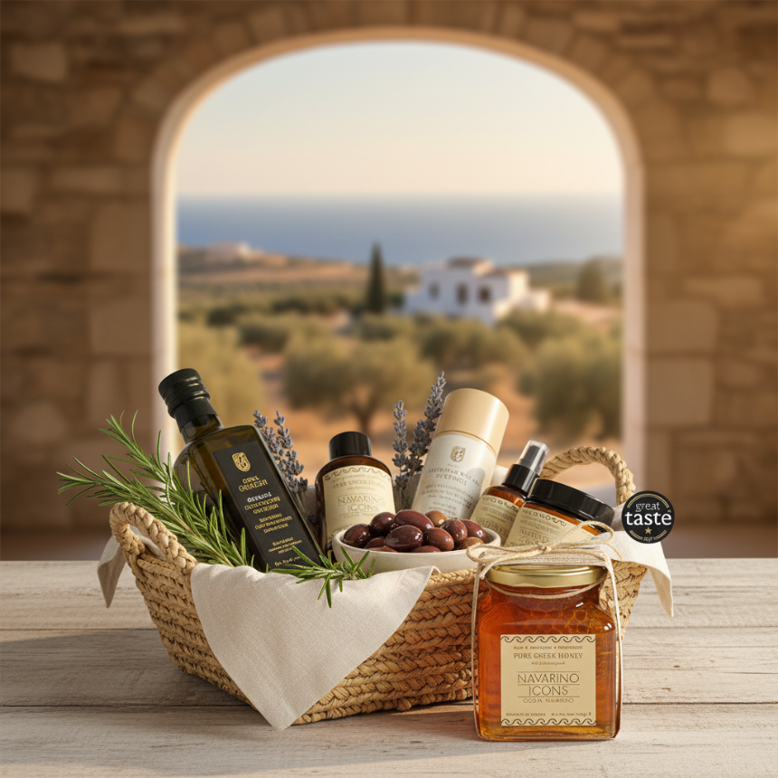 L'Art de l'Offrande Méditerranéenne : Une Exploration des Paniers Garnis et Coffrets Cadeaux de Luxe