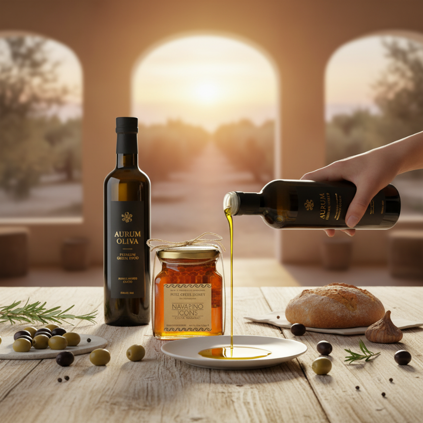 Un Voyage au Cœur du Terroir Grec : L'Huile d'Olive Extra Vierge Riche en Phénols, Élixir de Longévité et de Saveur