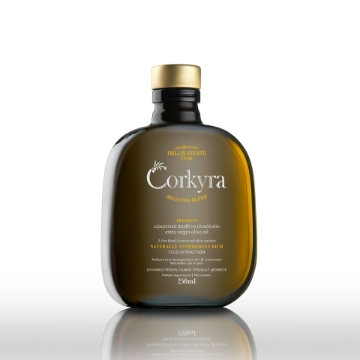 Huile d'olive extra vierge Corkyra Premium Blend 250 ml – Dellis Estate