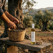 Truffle Theory White Truffle Extra Virgin Olive Oil 250ml - Greek Gourmet shown in a premium packshot ecommerce product image