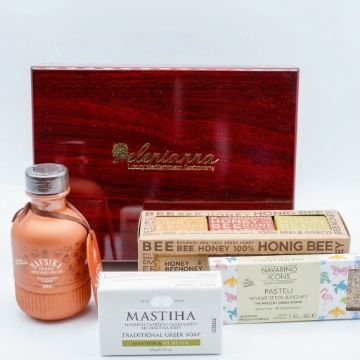 Coffret cadeau The Greek Essentials — Piano en bois de cerisier fabriqué à la main