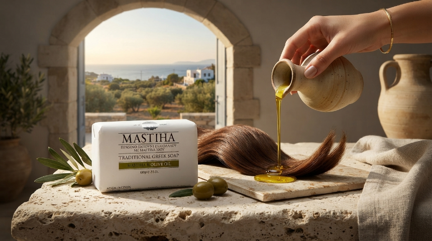 L'Éclat Méditerranéen: Le Secret des Soins Capillaires à l'Huile d'Olive