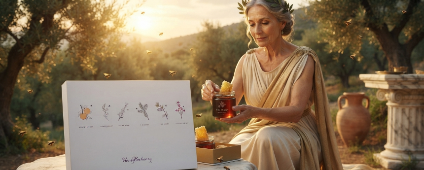 Le Nectar Sacré: Abeilles, Miel et Culte Divin dans la Grèce Antique – Rituel de Bien-être Méditerranéen