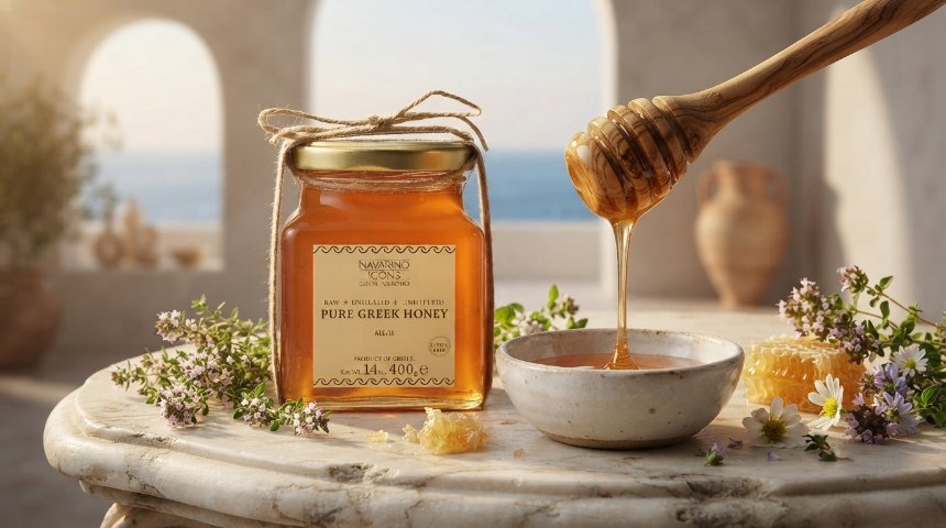 Le Miel Grec: Nectar des Dieux, Secret de la Beauté Intérieure et du Bien-être Méditerranéen